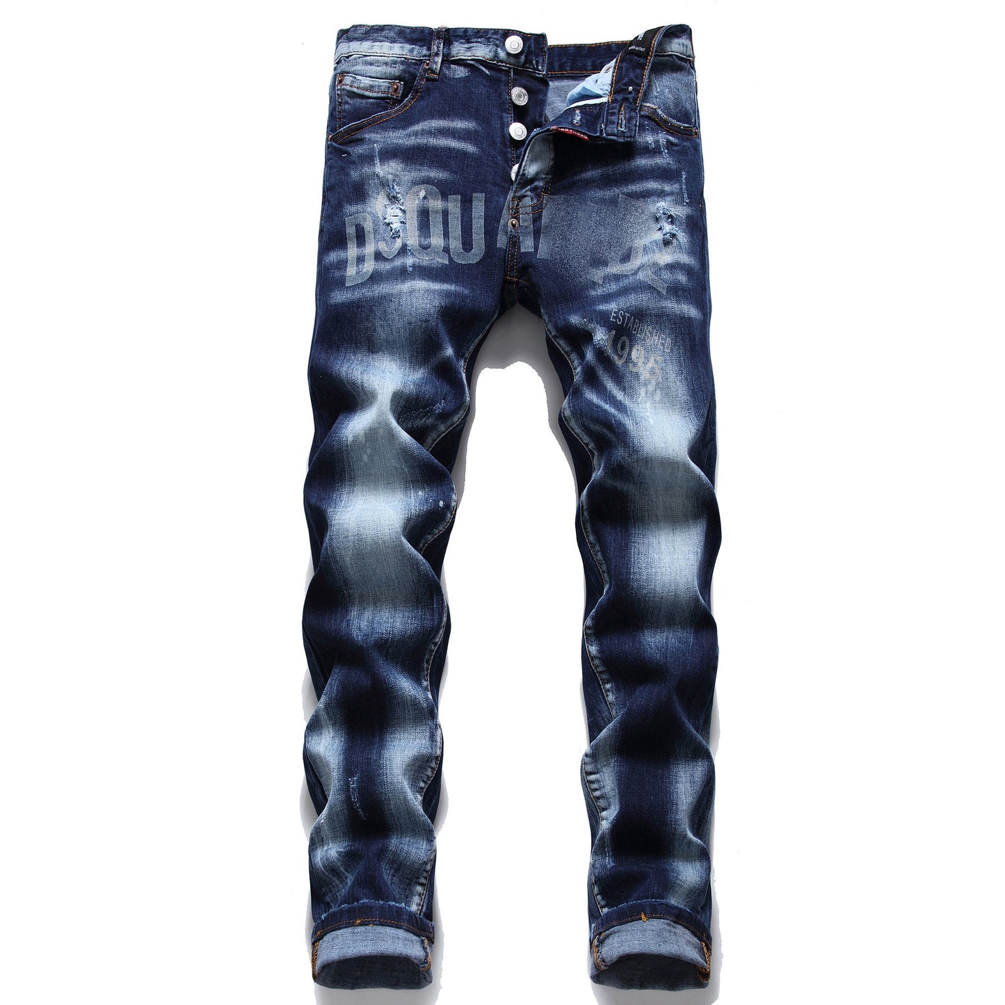 New-DSQ2 2025SS printing Jeans