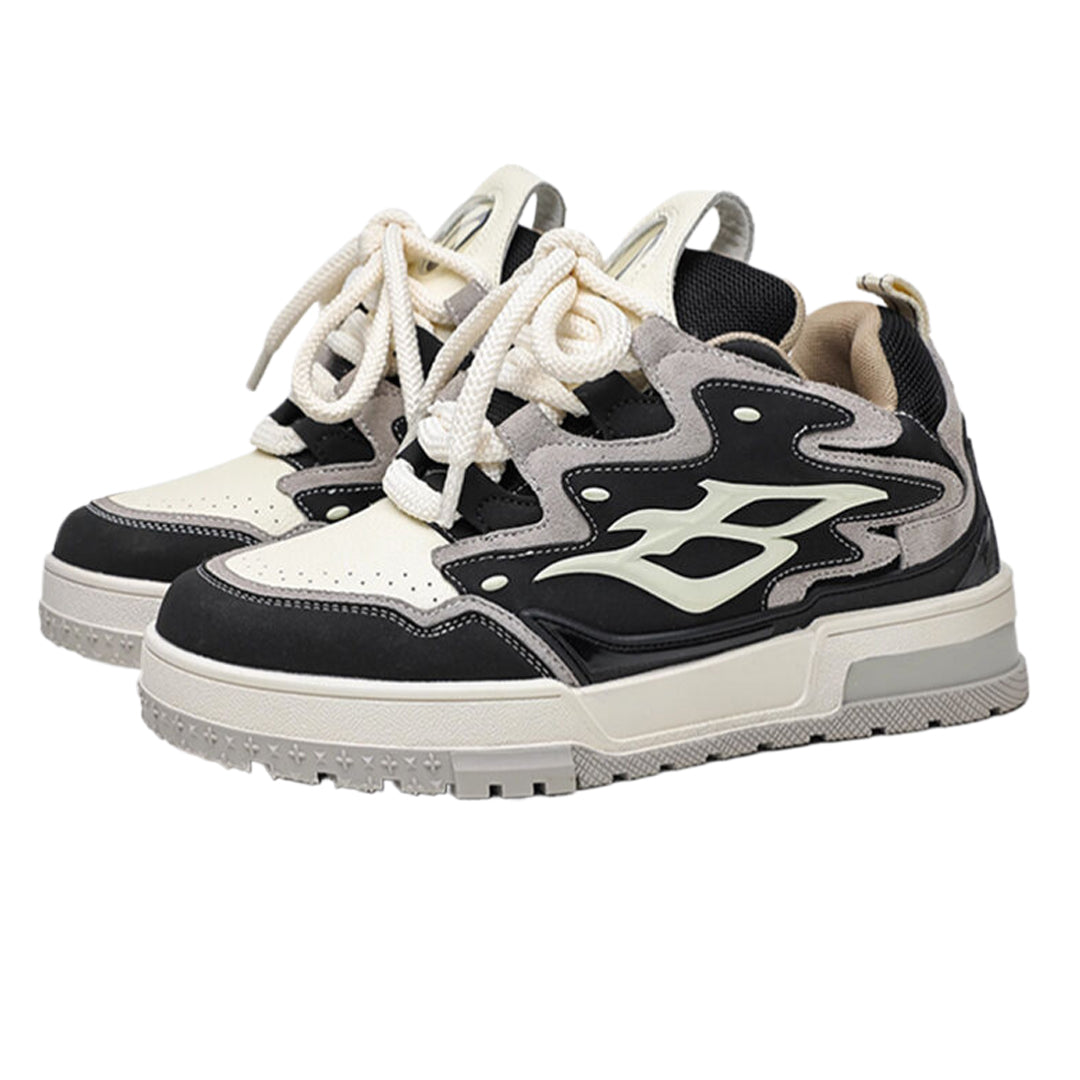 retro sports skate shoes