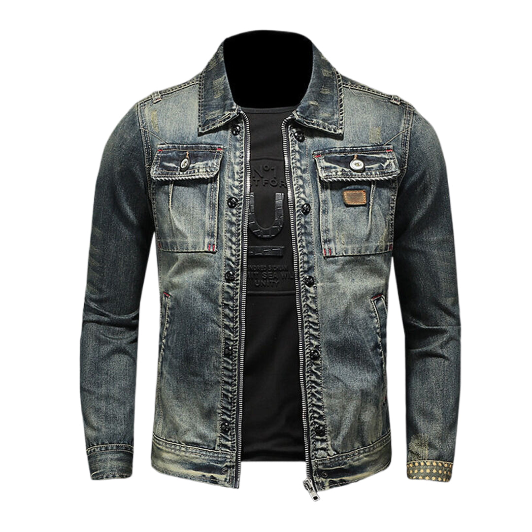 New-DSQ2 2025ss Retro Denim Jacket
