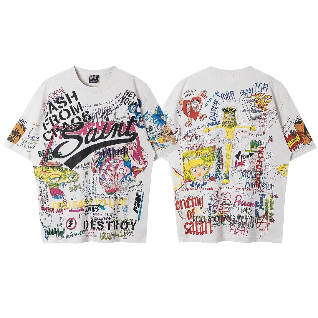 New-Saint Michael 2024ss T-shirt