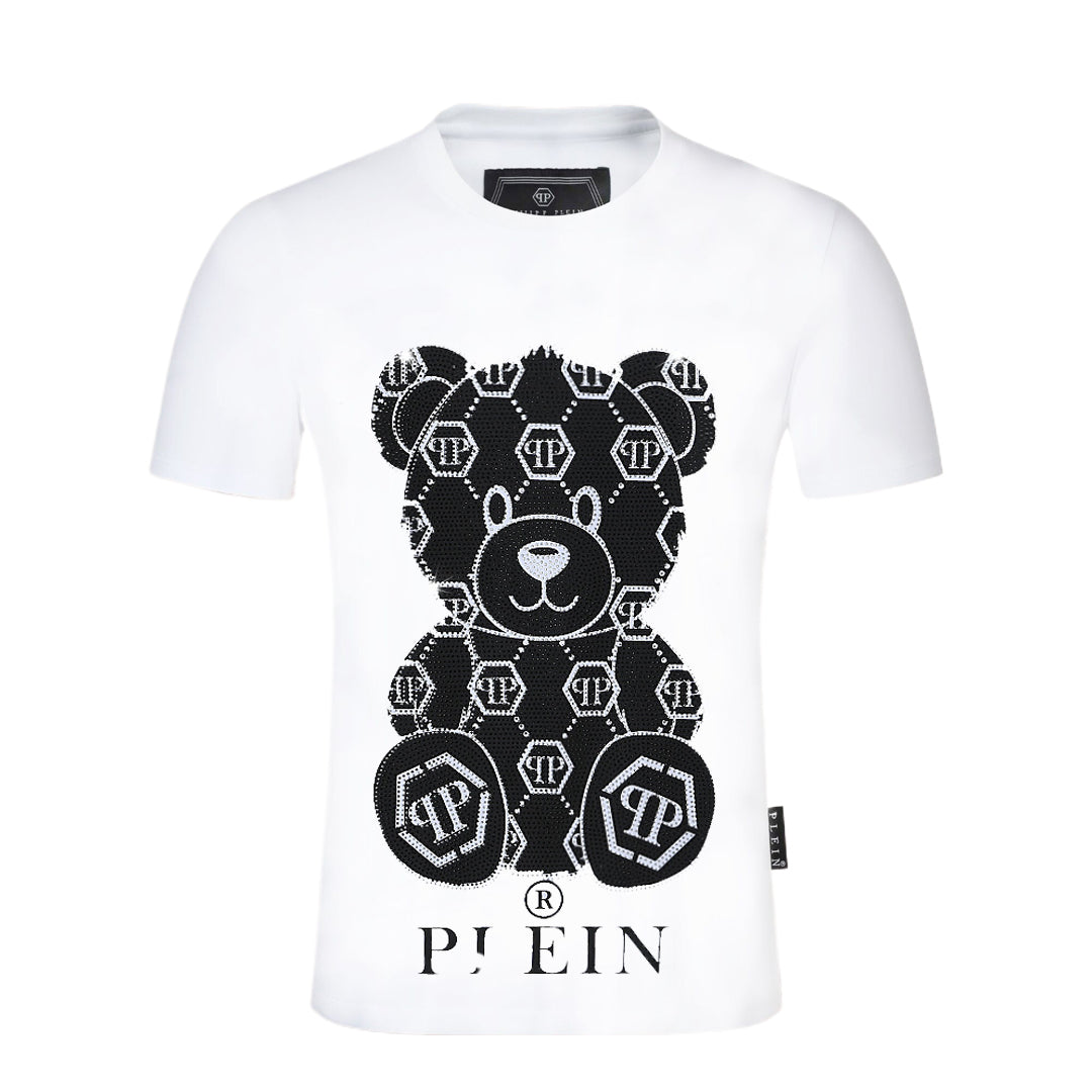 PIEIN LOGO Rhinestones T-Shirt
