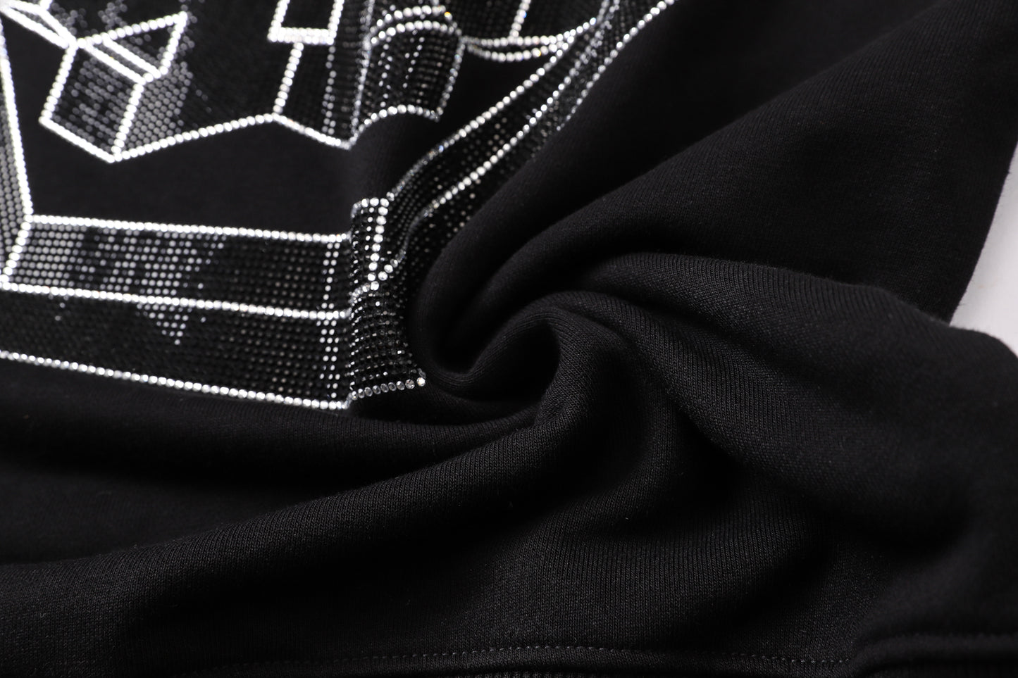 New- 25ss Black Hoodie