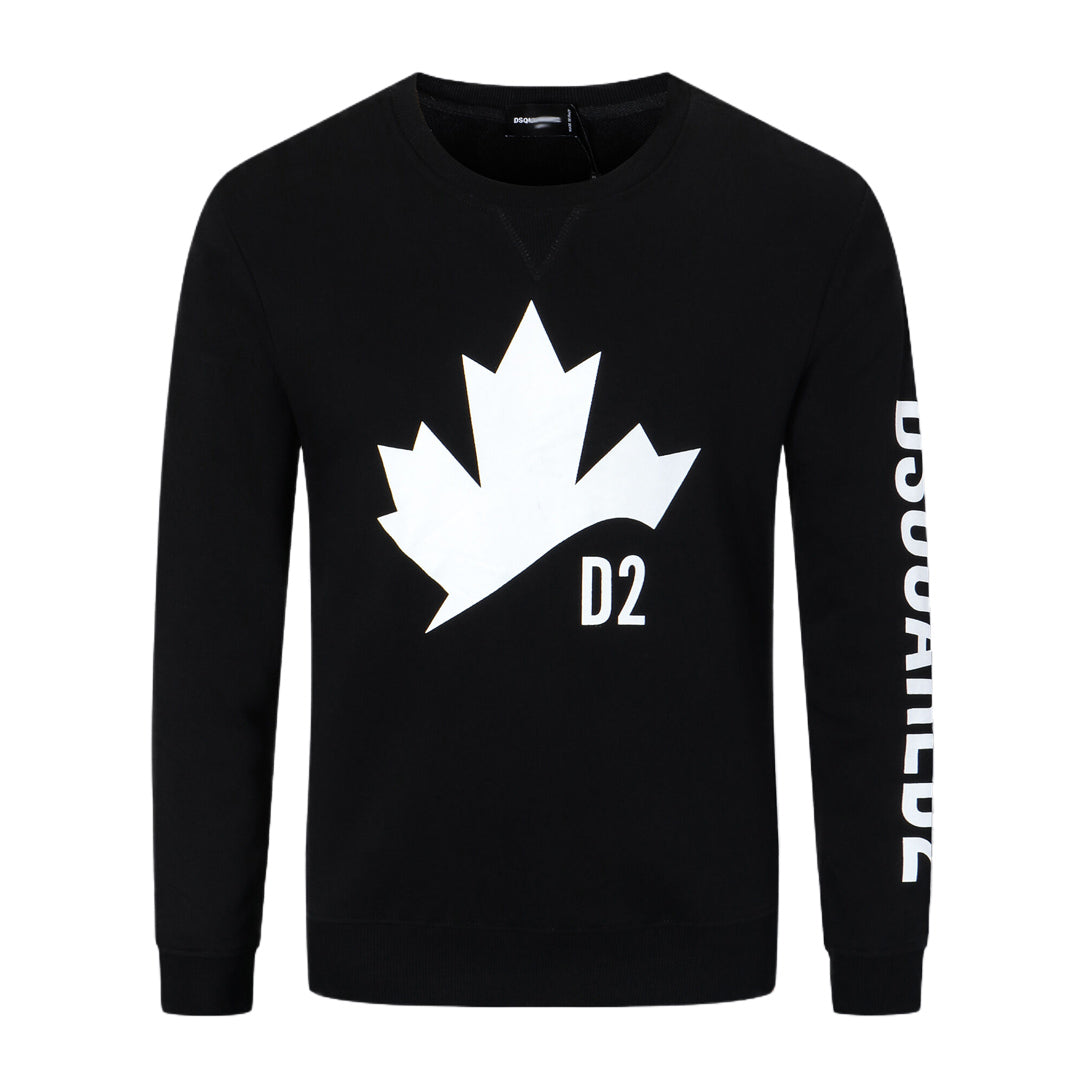 New-DSQ2 2024ss Maple Leaf sweatshirt