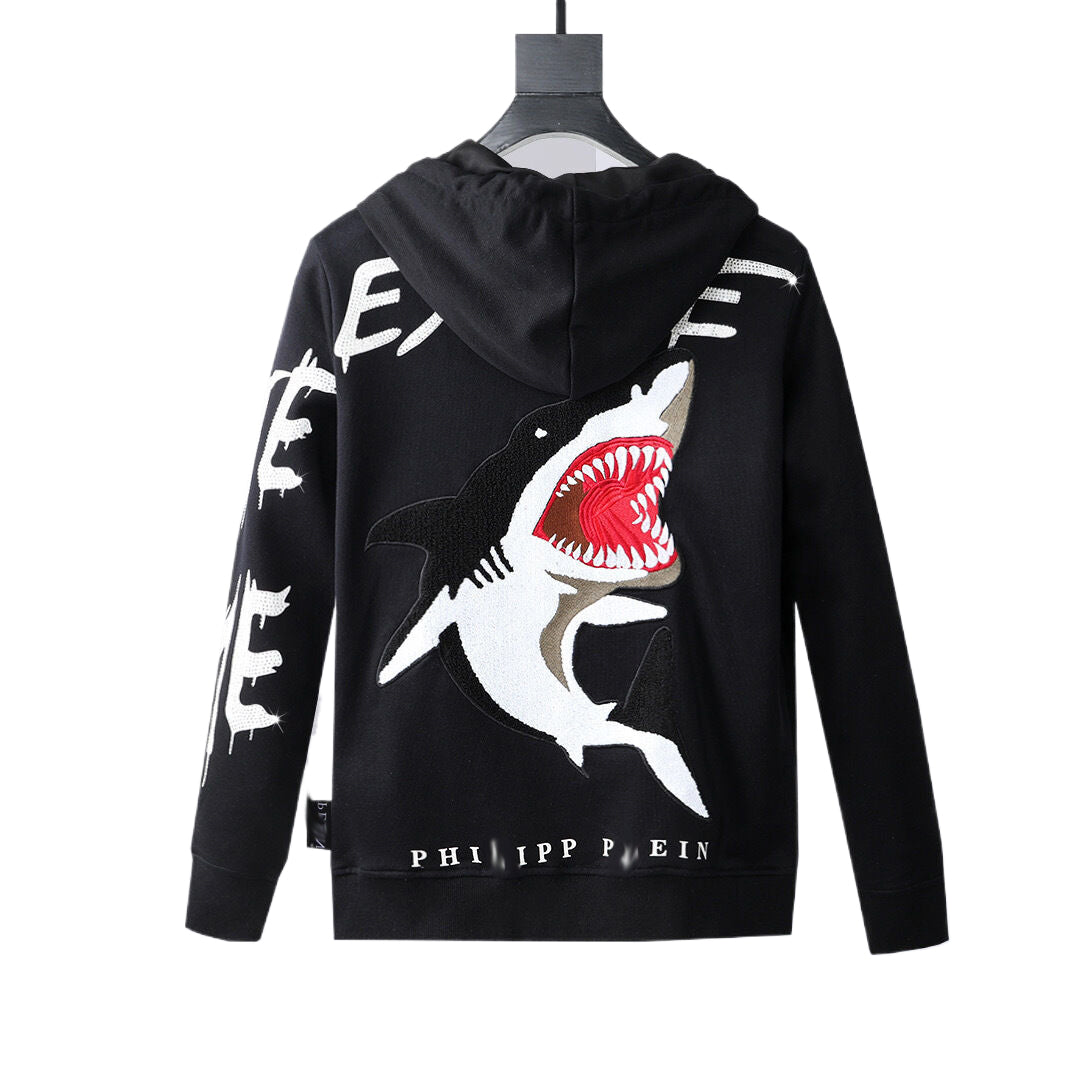 PIEIN 2025SS Black Hoodie