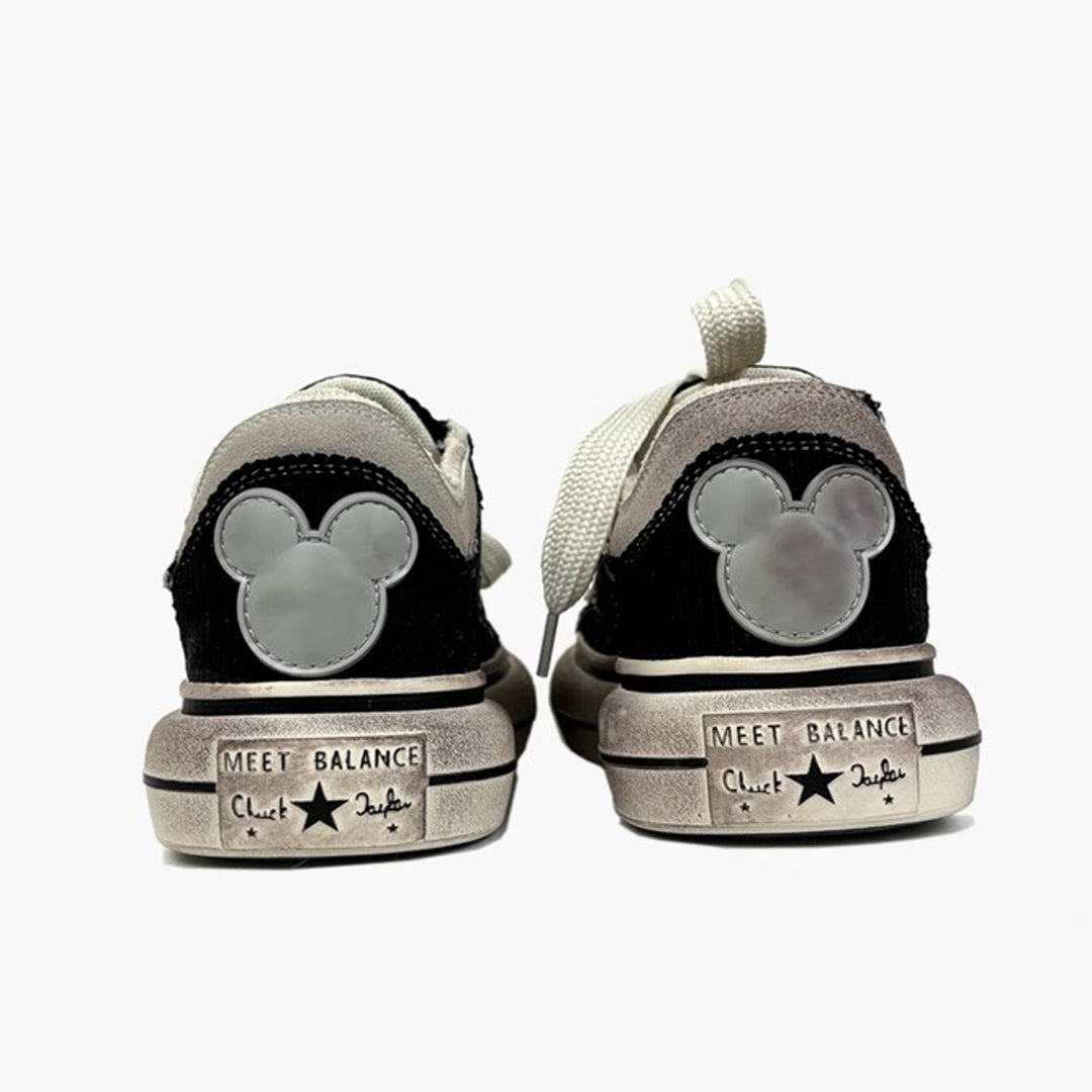 Thick sole versatile casual sneakers