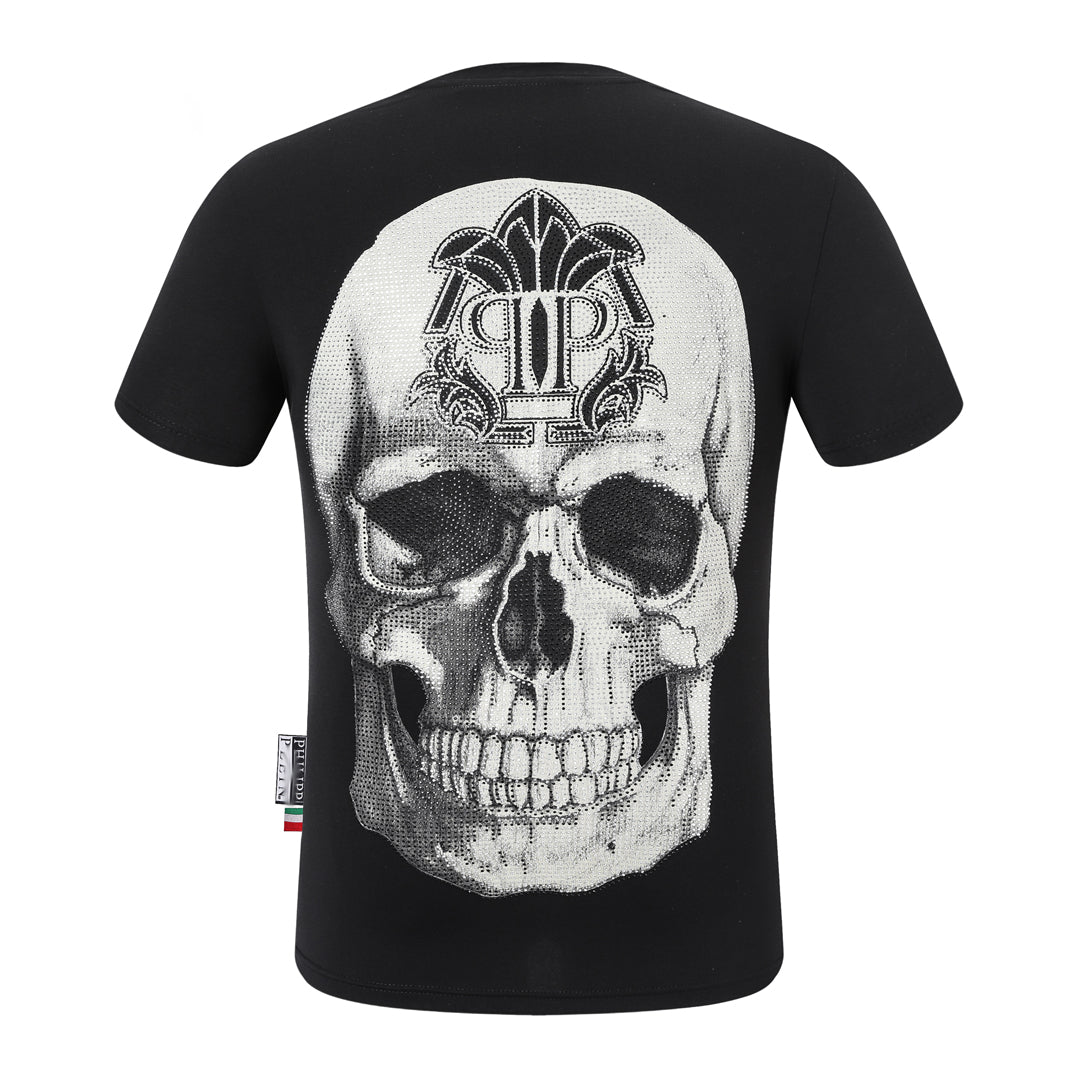 PIEIN 2025ss Skulls Prints T-Shirt