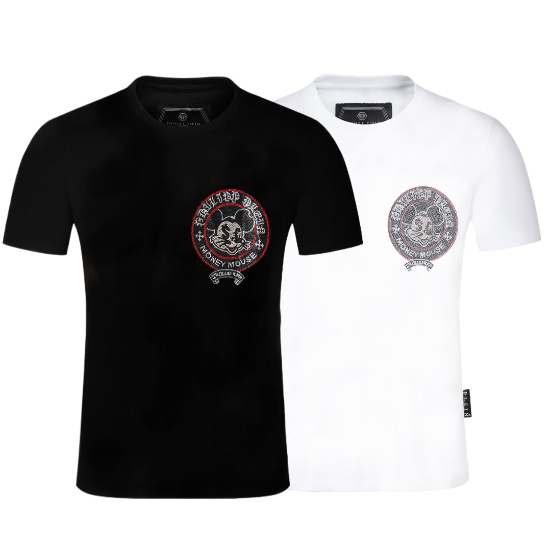 PIEIN Skulls Prints T-Shirt