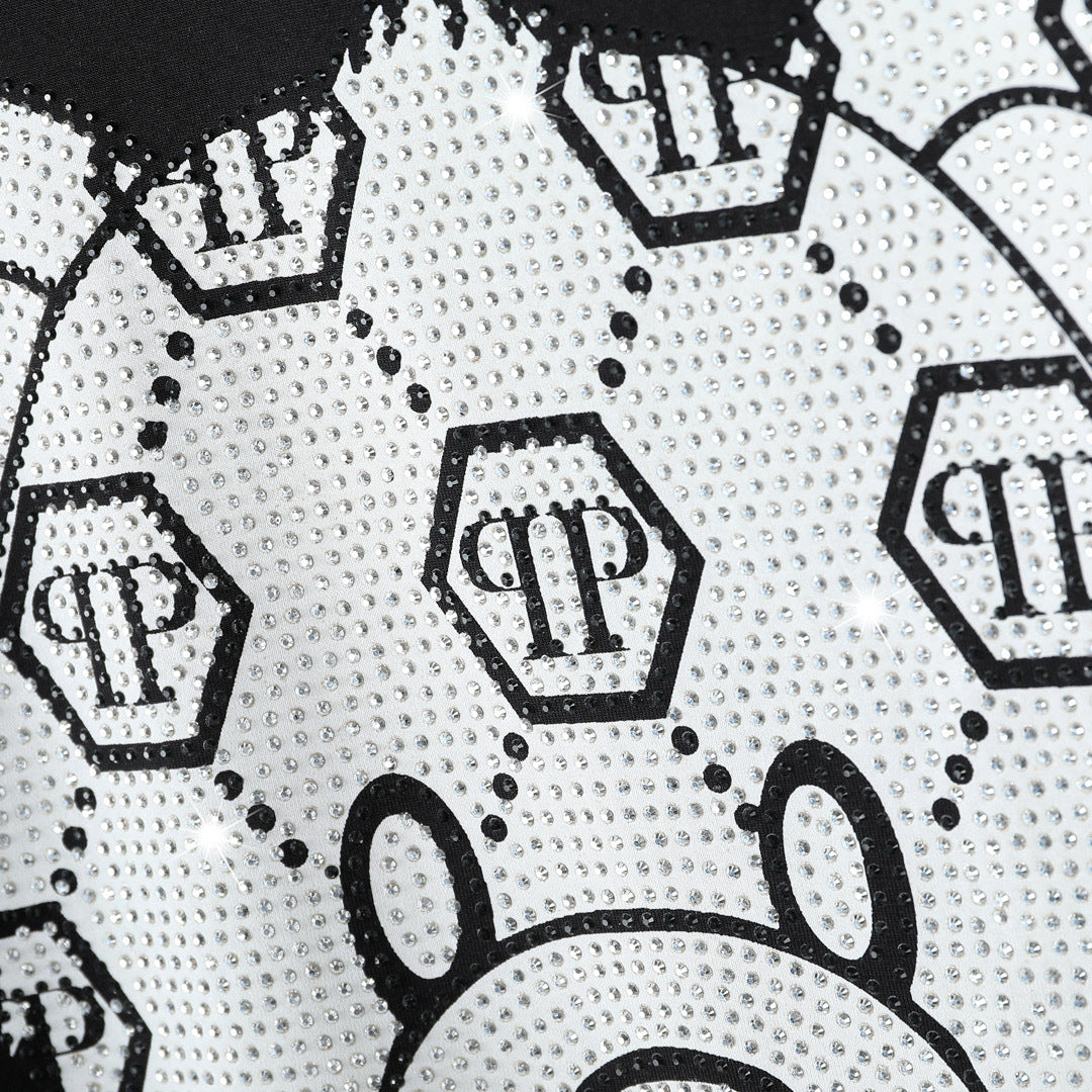 PIEIN LOGO Rhinestones T-Shirt