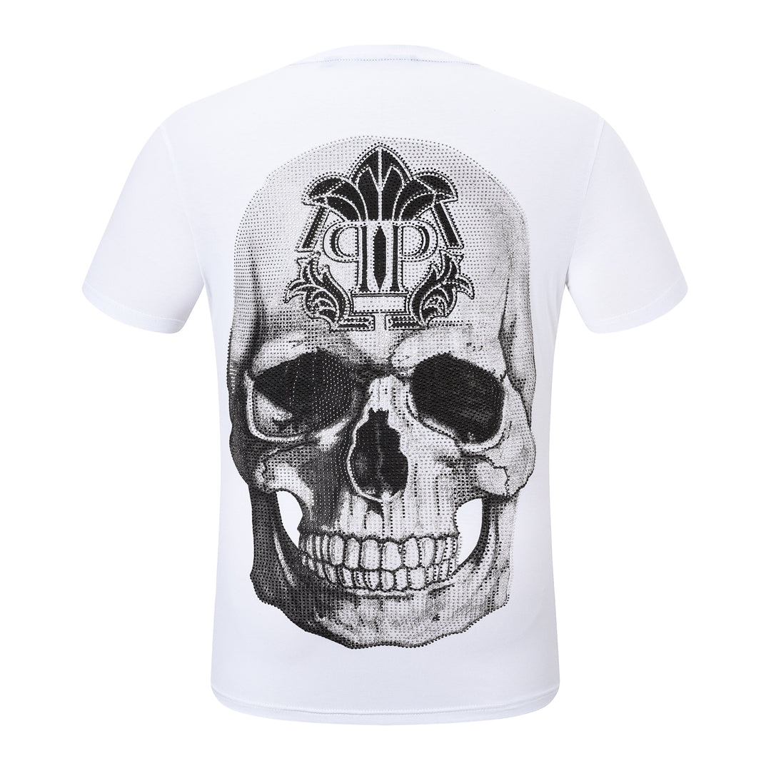 PIEIN 2025ss Skulls Prints T-Shirt