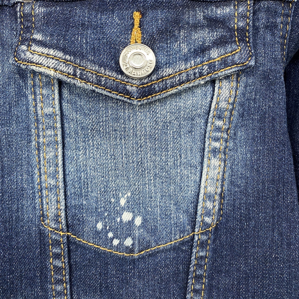 New-DSQ2 2025ss Man Denim Jacket