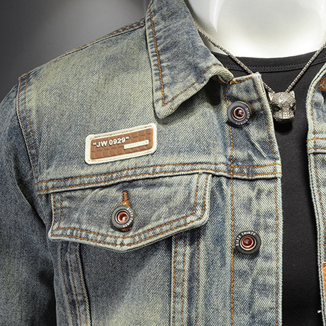 New-DSQ2 Black Denim Jacket