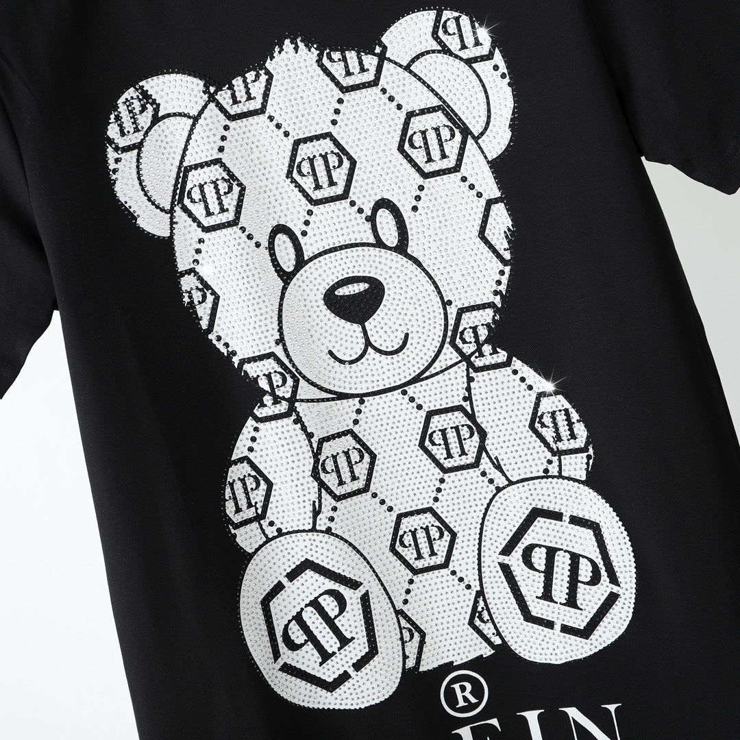 PIEIN LOGO Rhinestones T-Shirt