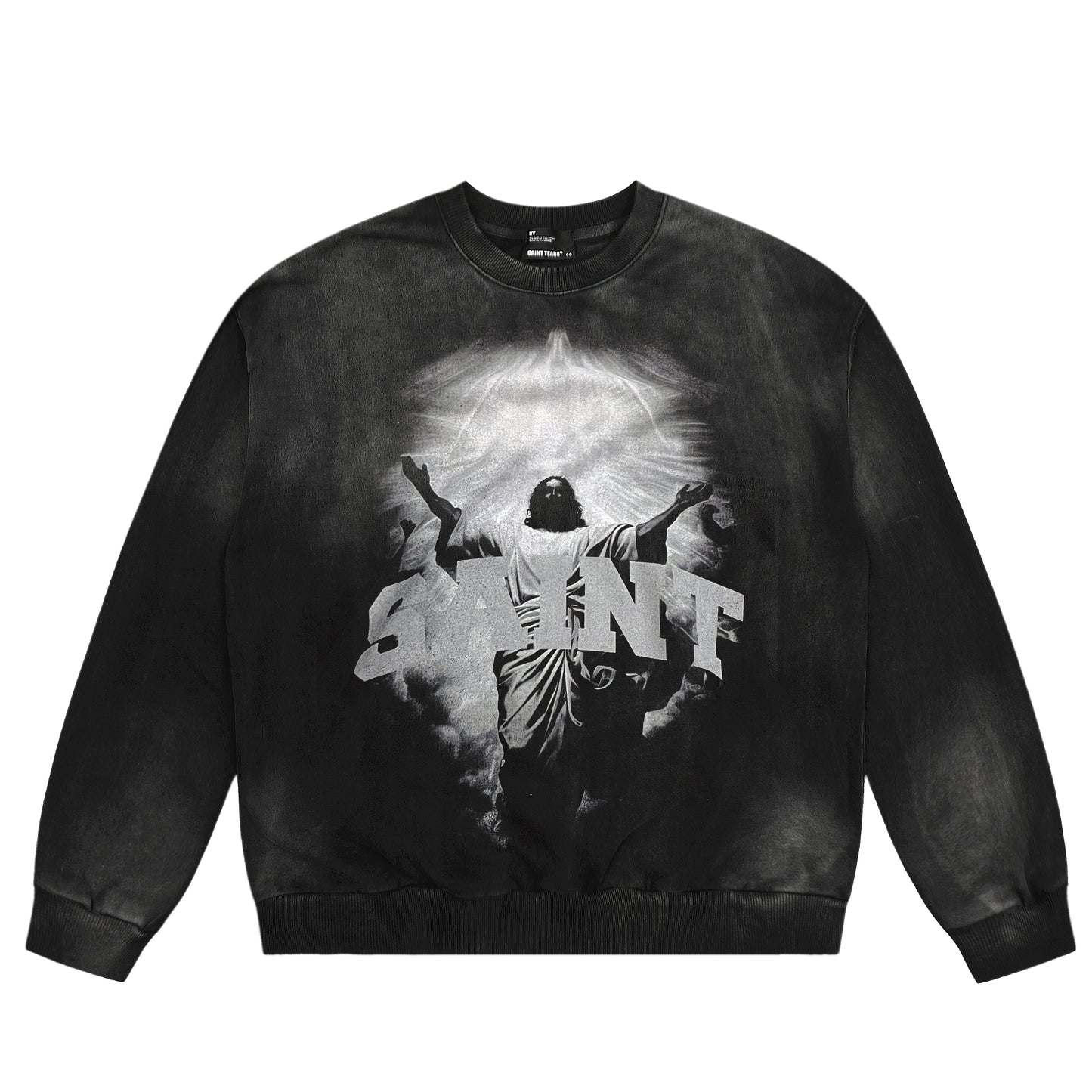 New-Saint Michael Black Hoodie