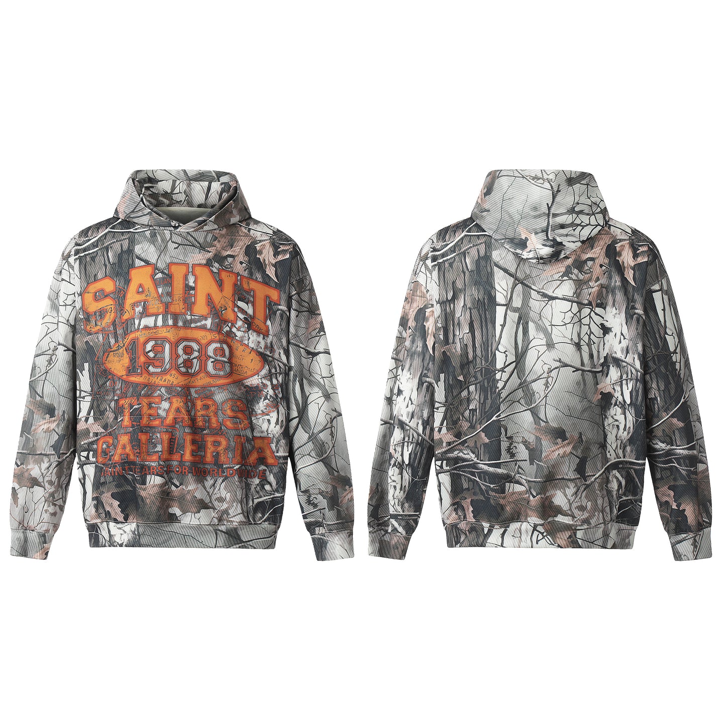 New-Saint Michael 24ss Prints Hoodie