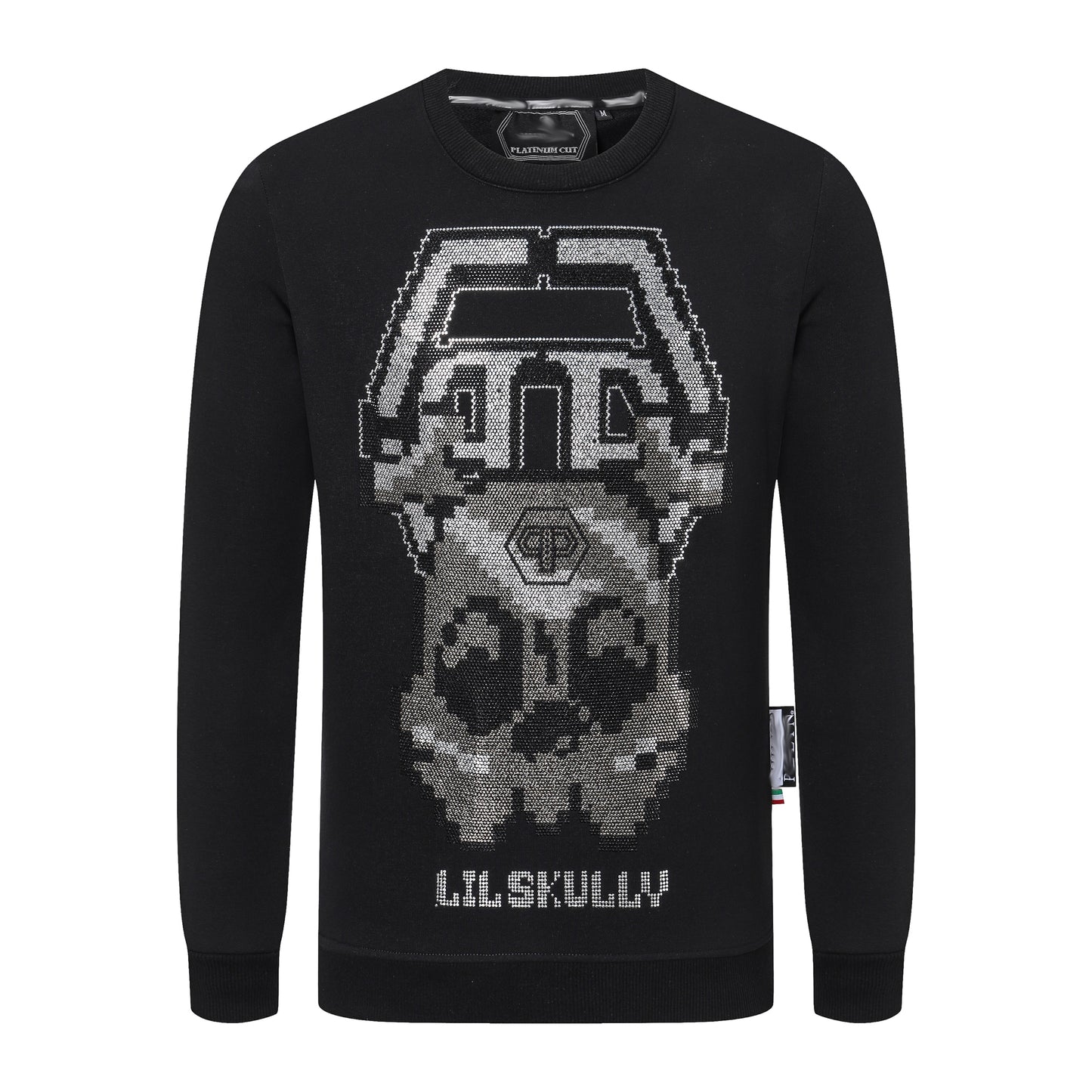 New-2025ss Skull Print Hoodie
