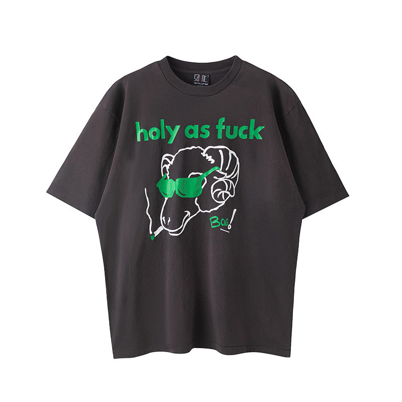 New-Saint Michael 24ss Prints T-shirts
