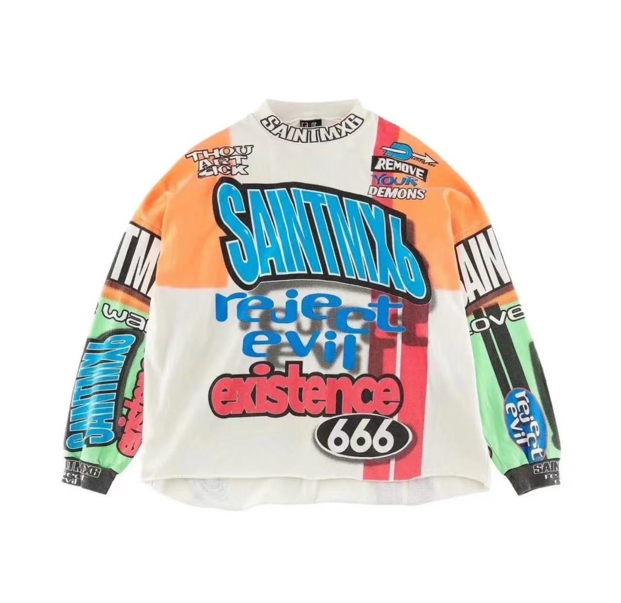 New-Saint Michael 2024ss Long-sleeved T-shirt
