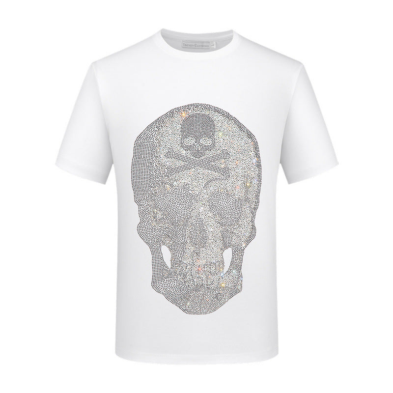 PIEIN 2025ss Skulls Prints T-Shirt