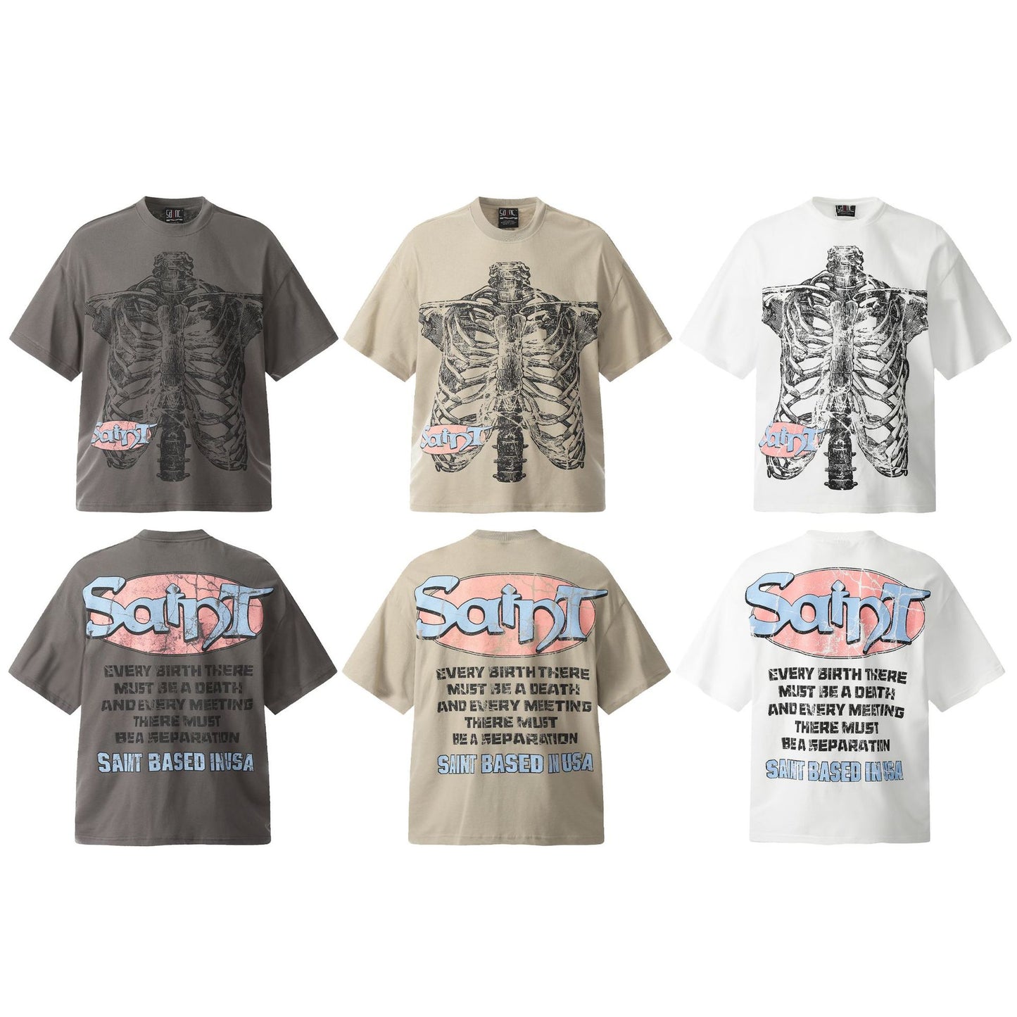 New-Saint Michael 2024ss Fashion T-shirts