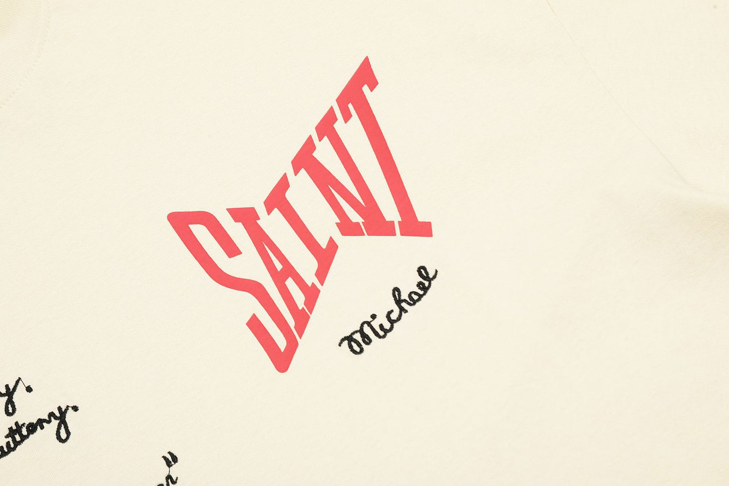New-Saint Michael 2024ss Prints T-shirts