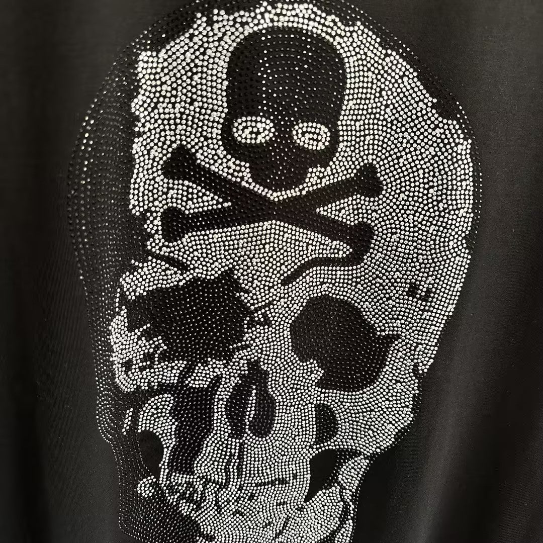 PIEIN 2025ss Skulls Prints T-Shirt