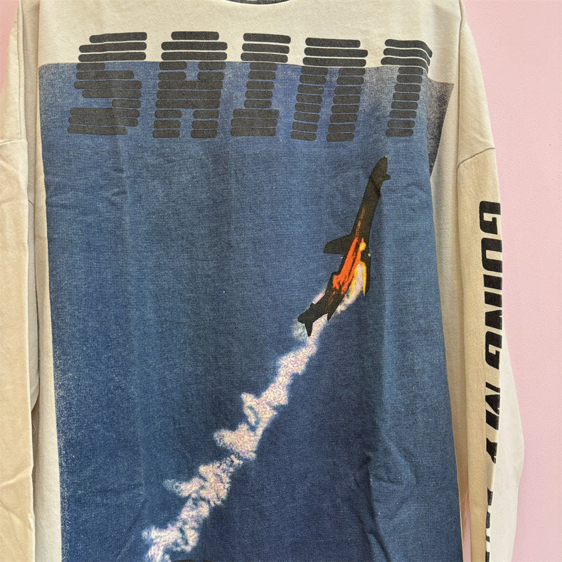 New-Saint Michael 2024ss Long-sleeved T-shirt