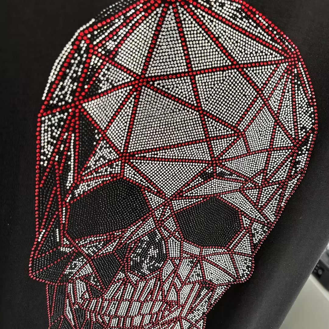 PIEIN 2025ss Skulls Prints T-Shirt