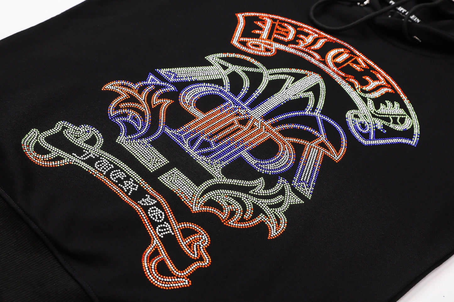 New- 25ss Black Hoodie
