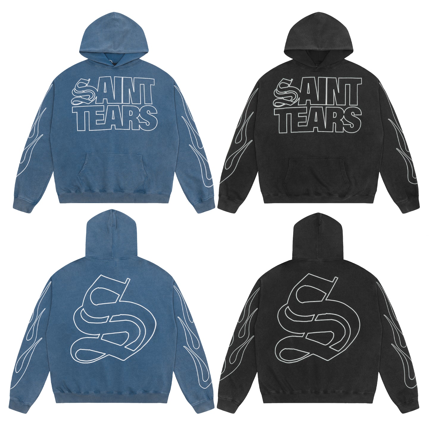 New-Saint Michael 24ss sports Hoodie