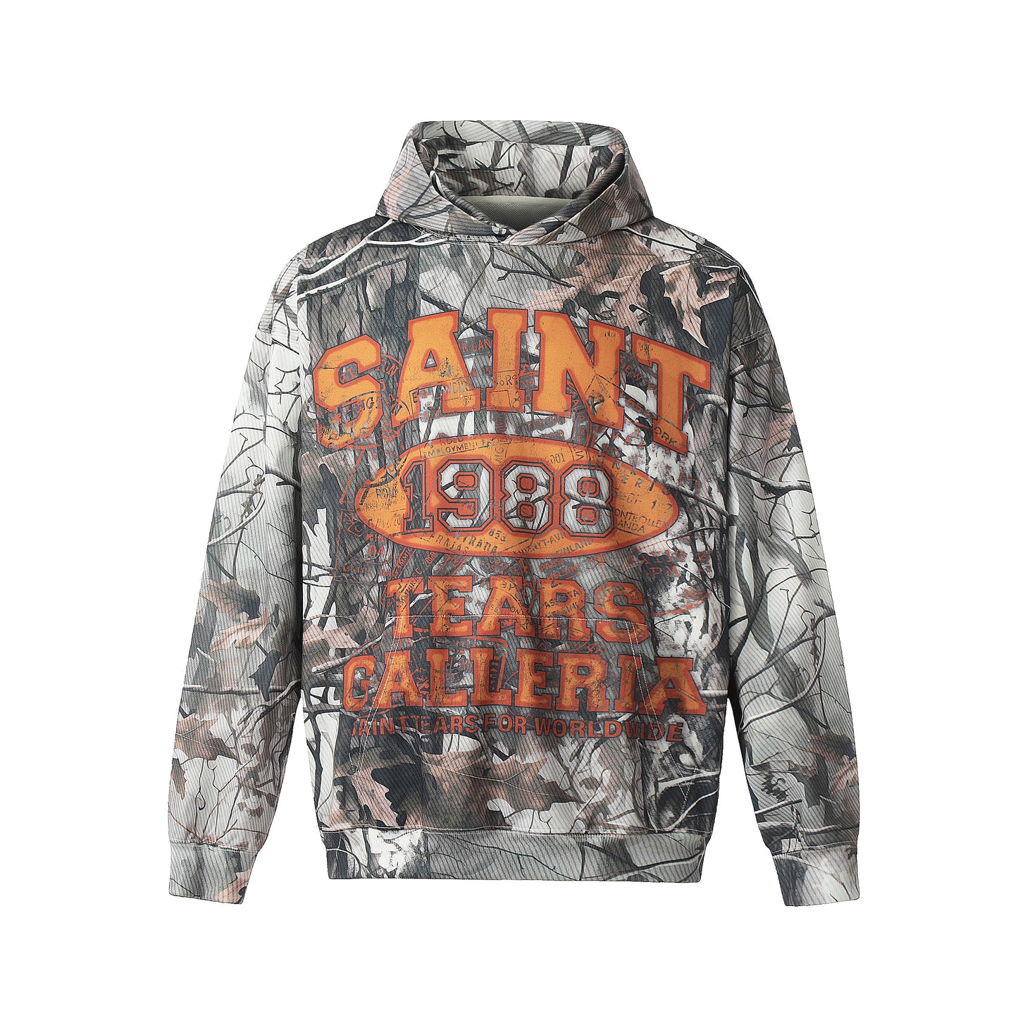 New-Saint Michael 24ss Prints Hoodie