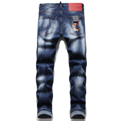 New-DSQ2 Multiple Hole posts Jeans