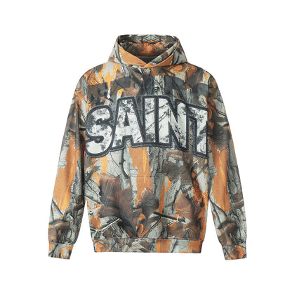 New-Saint Michael 24ss Prints Hoodie