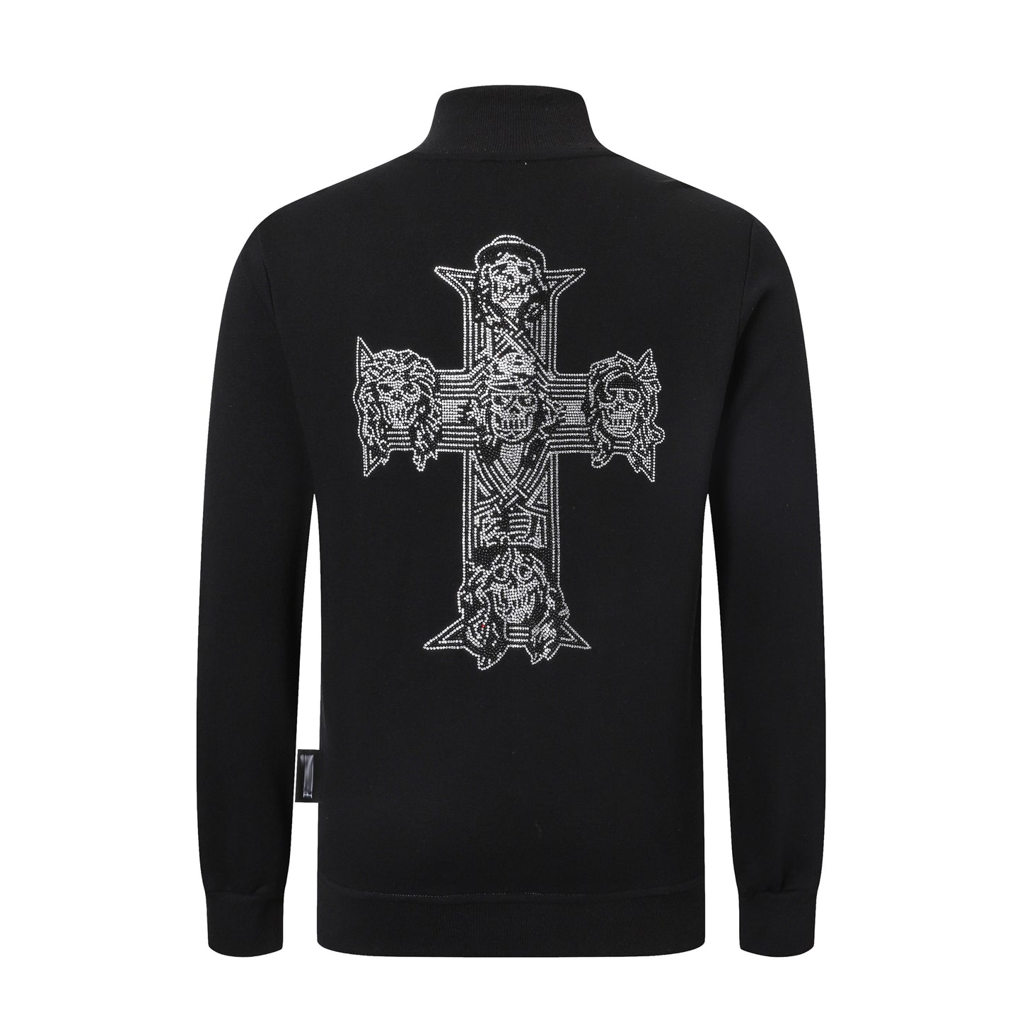 New- 2025ss Skull Black Hoodie