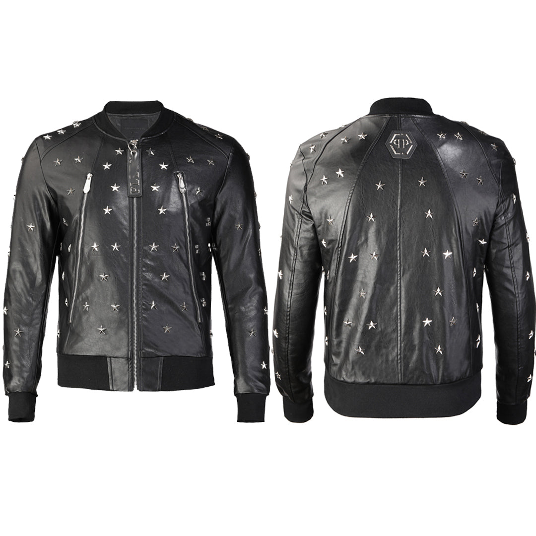 New- Men Cowhide Jacket