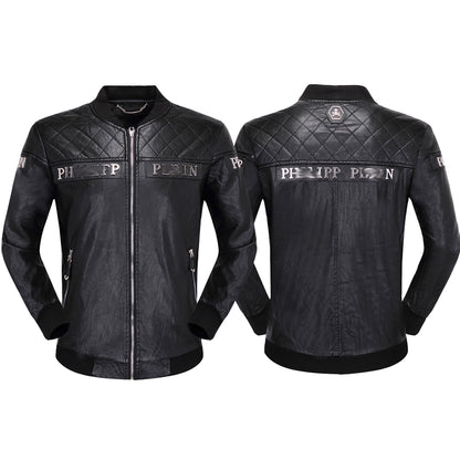 New- Men Cowhide Jacket