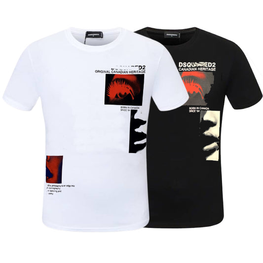 New-D2 Embroidery 2025ss T-Shirt