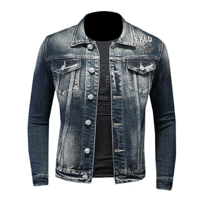 New-DSQ2 Black Denim Jacket