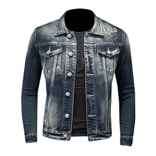 New-DSQ2 Black Denim Jacket