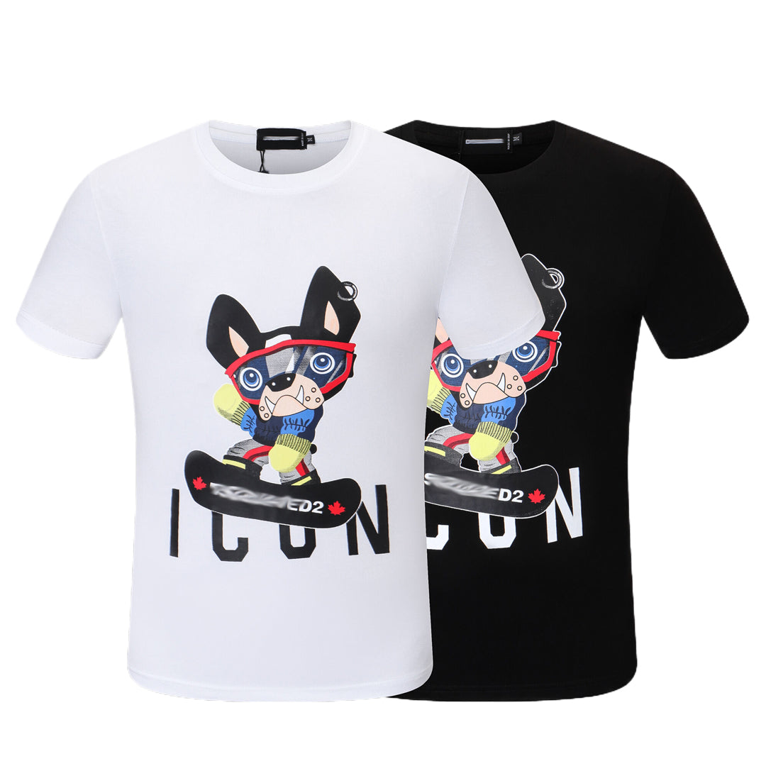 New-D2 Print 24ss T-shirt