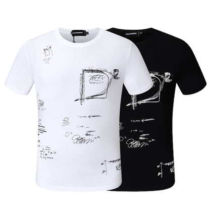 New-D2 2025SSPrint T-shirt