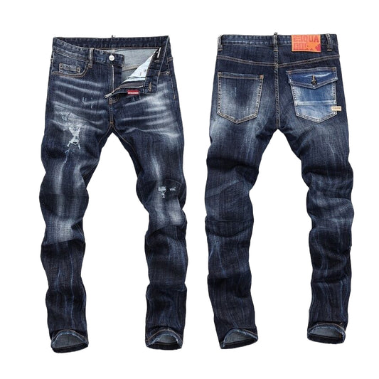 New-DSQ2 Blue skinny club jeans