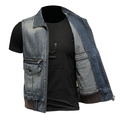 New-DSQ2 24ss cowboy Denim vest