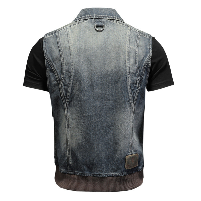 New-DSQ2 24ss cowboy Denim vest