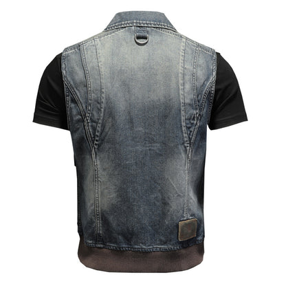 New-DSQ2 24ss cowboy Denim vest