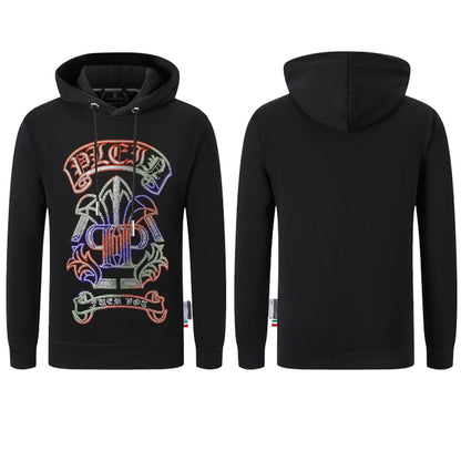 New- 25ss Black Hoodie
