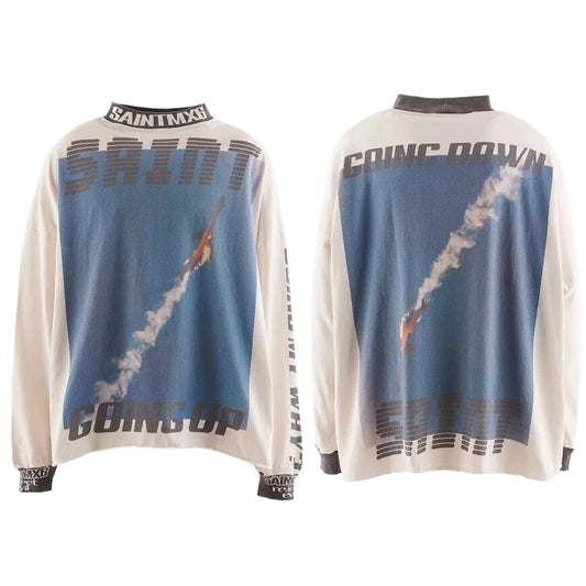 New-Saint Michael 2024ss Long-sleeved T-shirt