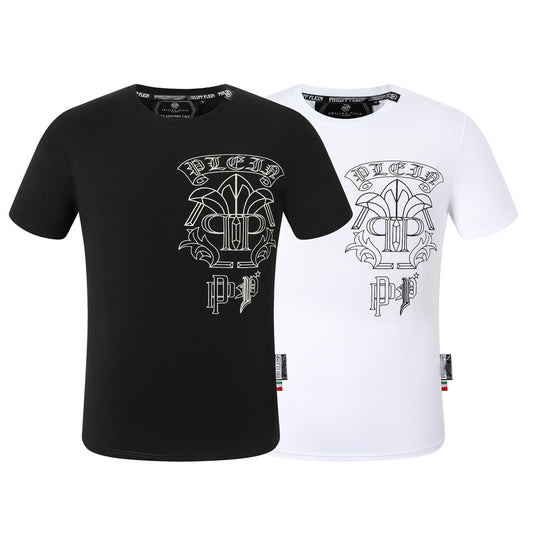PIEIN  2025ss Skulls Prints T-Shirt