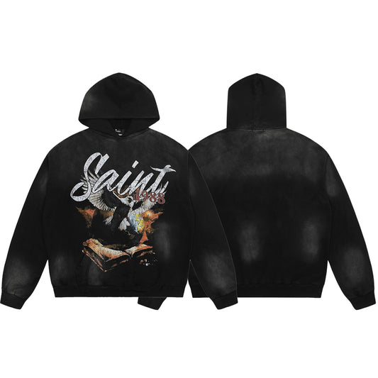 New-Saint Michael 24ss Prints Hoodie