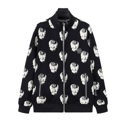 PIEIN Black Print Hoodie