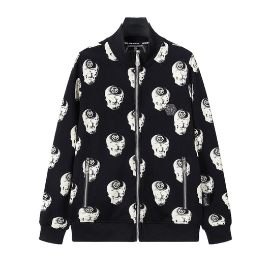 PIEIN Black Print Hoodie